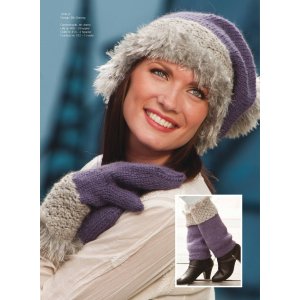 Strickmuster - Mütze, Fäustlinge und Beinstulpen Strickmuster - Mütze, Fäustlinge und Beinstulpen
