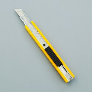Hobbymesser mit abbrechbarer Klinge 9 mm - 1 Stk. Hobbymesser mit abbrechbarer Klinge 9 mm - 1 Stk.