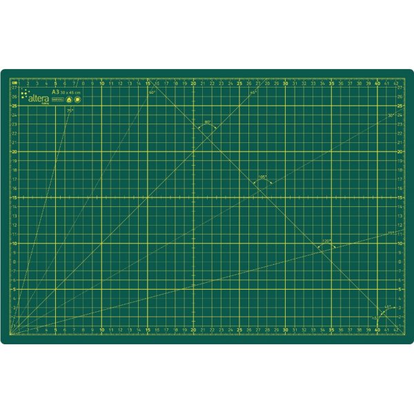 Altera Hobby Line Schneidematte 3 mm grn