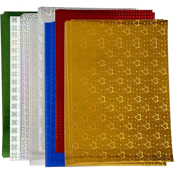 Holographiepapier - A4 - 8 x 10 Stk