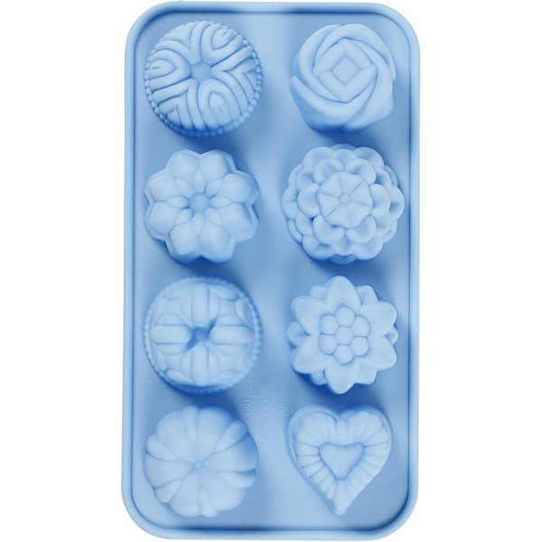 Silikonform - kleine Shortbread-Kekse