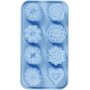 Silikonform - kleine Shortbread-Kekse