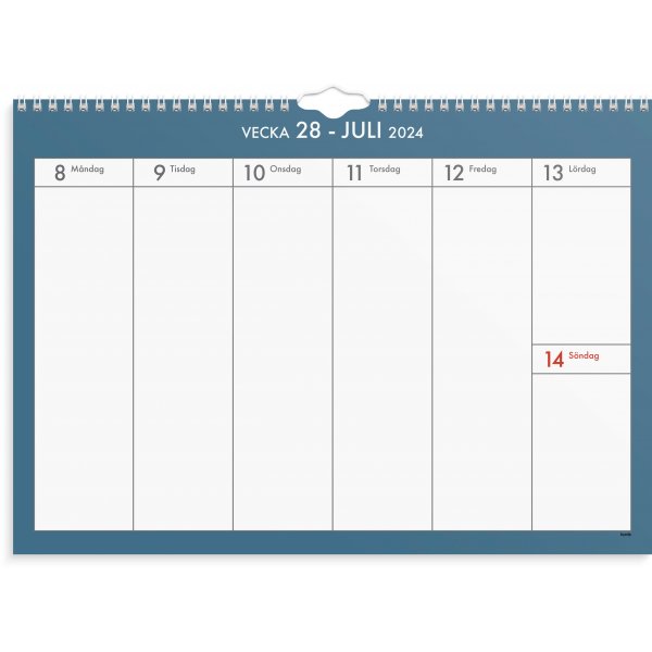 Wandkalender 24/25 - Wochenplan