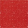 Geschenkpapier - dunkelrot - Sterne und Monde - 5 m