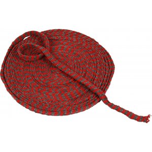 Schlauchgewirke - B10 mm - Weihnachtsrot/Grau - 10 m Schlauchgewirke - B10 mm - Weihnachtsrot/Grau - 10 m