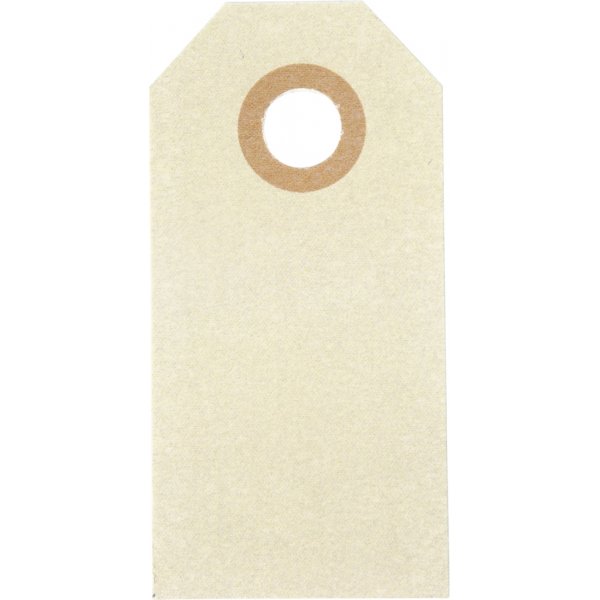 Manila-Marker - Creme - 3 x 6 cm - 30 Stk