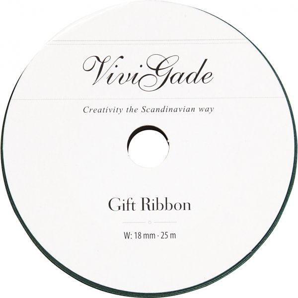 Geschenkband - Grn - Matt - 25 m