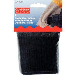 Elastischer Bund schwarz Elastischer Bund schwarz