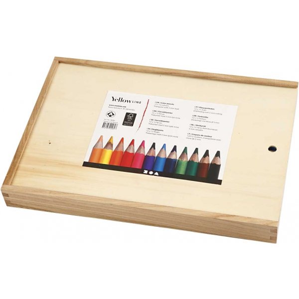 Buntstifte - 5 mm - gemischte Farben - 144 Stk