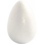 Frigolit-Eier - Wei - H12 cm - 5 Stk