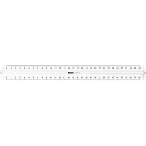 Lineal mit Griff 30 cm Lineal mit Griff 30 cm