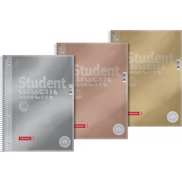 Notizblock - A4 Metallic - Regel 27