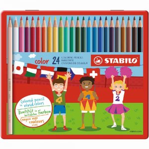 Buntstifte Color in Metallbox - 24er-Pack Buntstifte Color in Metallbox - 24er-Pack
