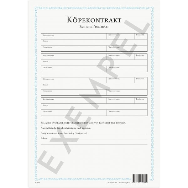 Kaufvertrag - Grundstck/Grundstck