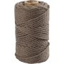 Makrameegarn - hellbraun - 4 mm - 55 m