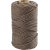Makrameegarn - hellbraun - 4 mm - 55 m