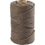 Makrameegarn - hellbraun - 4 mm - 55 m