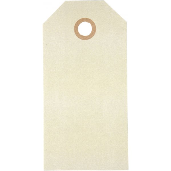 Manila-Marker - Creme - 5 x 10 cm - 1000 Stk