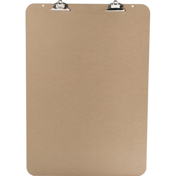 Klemmbrett fr Staffelei - 52 x 74 cm - Silber