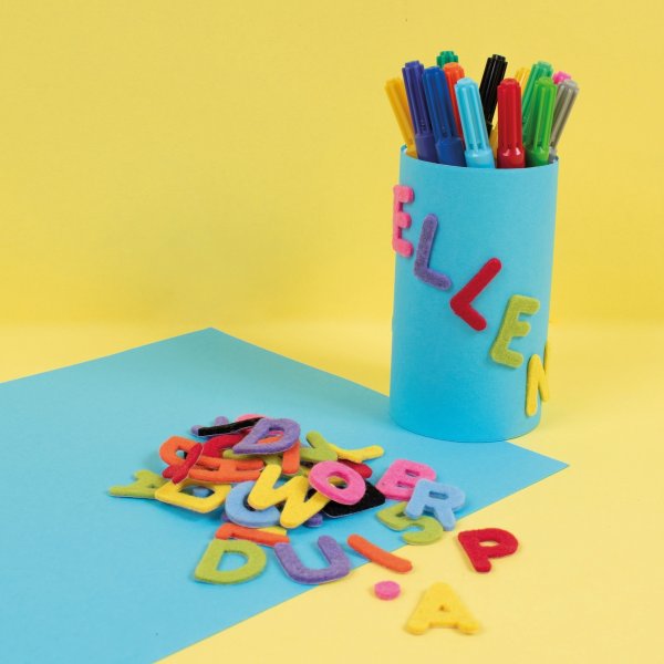 Filzbuchstaben - selbstklebend - 500 Stk