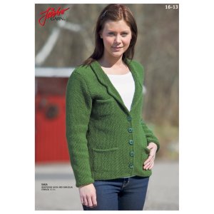 Strickmuster - Moss-Strickjacke mit Blazer Strickmuster - Moss-Strickjacke mit Blazer
