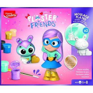 Gipsset - Maped - Gipsfreunde Super Girl (5+ Jahre) Gipsset - Maped - Gipsfreunde Super Girl (5+ Jahre)