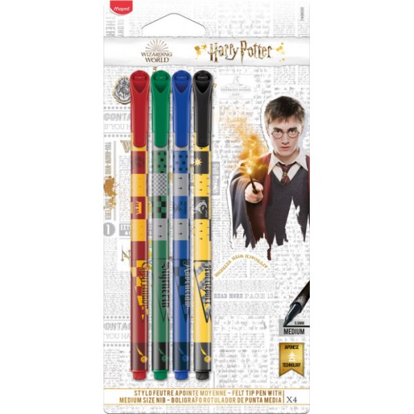 Harry Potter - Touch Pens Medium 4er-Pack