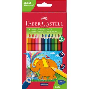 Buntstifte Jumbo Triangle - 12 Farben Buntstifte Jumbo Triangle - 12 Farben
