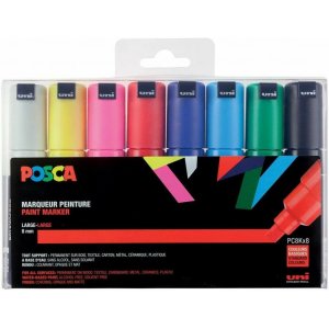 Uni Posca PC-8K - 8 Stifte Uni Posca PC-8K - 8 Stifte