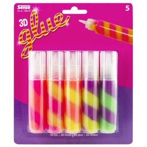 Gestreifter Glitzerkleber 5-P Gestreifter Glitzerkleber 5-P