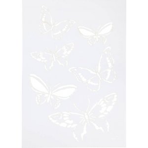 Schablone - Schmetterling - A4 Schablone - Schmetterling - A4