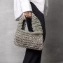 DIY Kit Hkeln, olivgrn, stabile Tasche