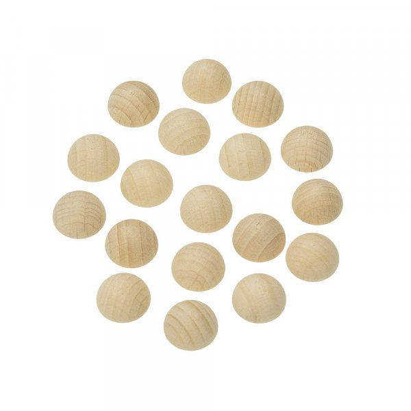 Halbkugel 18 Teile - 15 mm