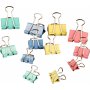 Clips - Pastellfarben - 15/19/25 mm - 30 Stk