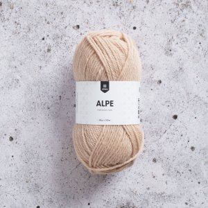 Alpe 50g - Karamellbeige Alpe 50g - Karamellbeige