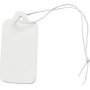 Etiketten aus stabilem Karton - 15 x 30 mm - wei - 100 Stck