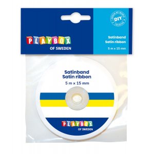 Satinband gelb und blau Satinband gelb und blau