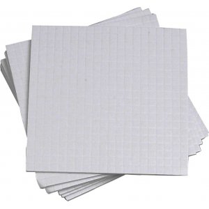 Befestigungspads 3D - weiß - 10 x 400 Stk Befestigungspads 3D - weiß - 10 x 400 Stk
