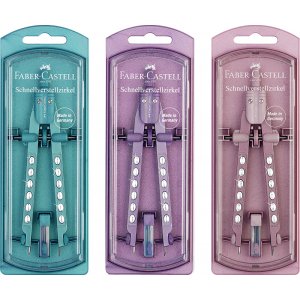 Passend für - Faber-Castell - Quick Set Compass - Funkelnd Passend für - Faber-Castell - Quick Set Compass - Funkelnd