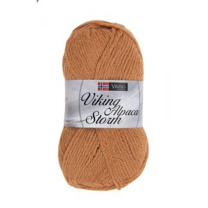 Wikingergarn Alpaca Storm 50g - Orange (551) Wikingergarn Alpaca Storm 50g - Orange (551)