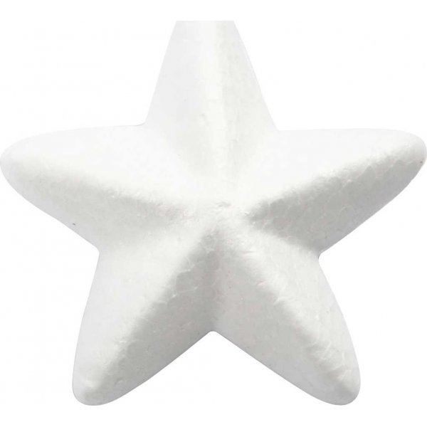 Styroporsterne - B6 cm - 50 Stk