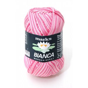 Bianca Ombre Garn - 50g - Hellrosa/Weiß (1534) Bianca Ombre Garn - 50g - Hellrosa/Weiß (1534)