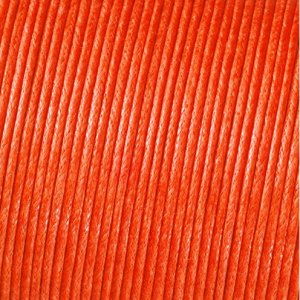 Kordel aus gewachster Baumwolle - Orange Kordel aus gewachster Baumwolle - Orange