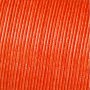 Kordel aus gewachster Baumwolle - Orange