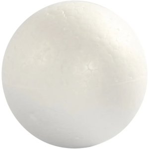 Styroporkugeln - weiß - Ø8 cm - 5 Stk Styroporkugeln - weiß - Ø8 cm - 5 Stk