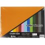 Kreativkarton - gemischte Farben - A4 - 12x10 Stk