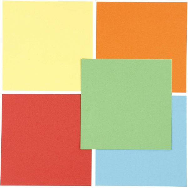 Origami-Papier - gemischte Farben - 15 x 15 cm - 5 x 10 Blatt Origami-Papier - gemischte Farben - 15 x 15 cm - 5 x 10 Blatt