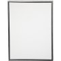 ArtistLine Leinwand mit Rahmen - Antiksilber/Wei - 64 x 84 cm