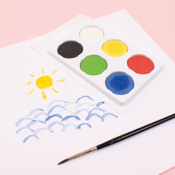 Farbpalette fr  30 mm - 6-fach - 10 Stk