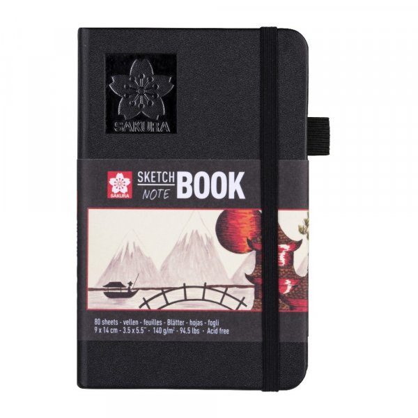 Skizzenbuch Sakura 140g 80 Blatt - Weies Papier